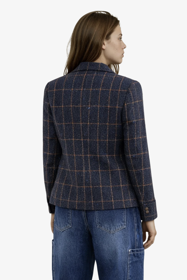 Mimoso - Mateo Jacket - Navy/Plaid
