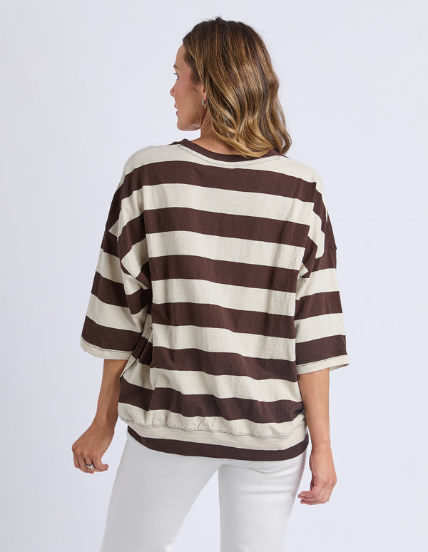 Elm - Fundamental Mazie Sweat - Coffee/Marshmellow