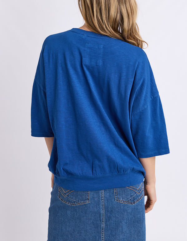 Elm - Fundamental Mazie Sweat - China Blue