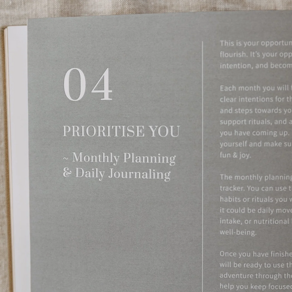 Olive + Page - YOU. The Well Being Journal - Sand