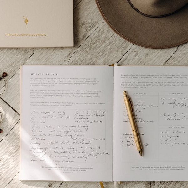 Olive + Page - YOU. The Well Being Journal - Sand