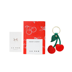 Sophie - Merry Cherry Gift Box - Silver