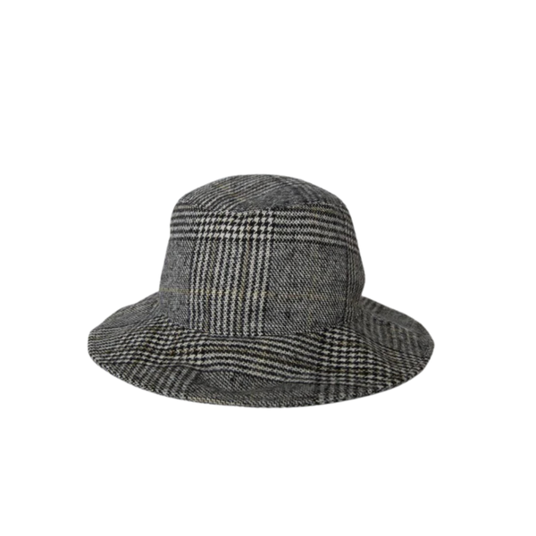 SOPHIE - Wool Bucket Hat - Herringbone