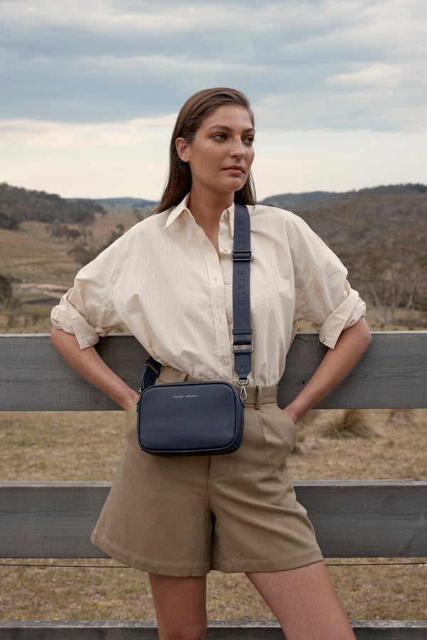 Status Anxiety - Plunder with Dual Straps - Midnight Blue