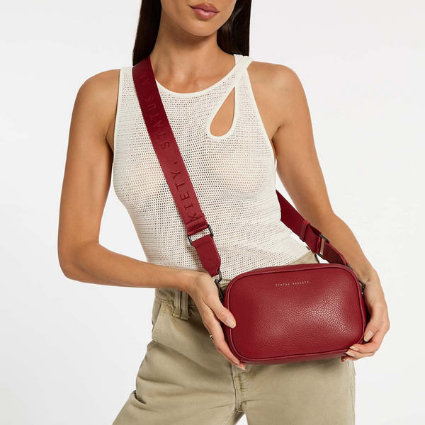 Status Anxiety - Plunder with Webbed Strap - Rouge