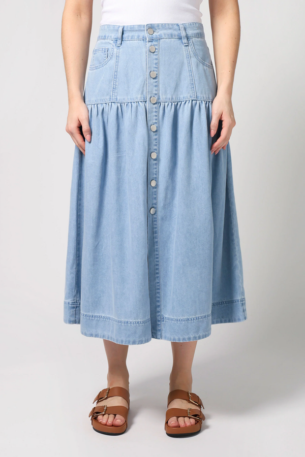 Stella + Gemma - Lou Skirt - Light Denim