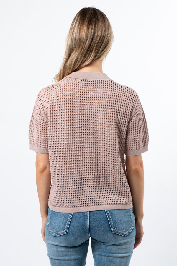 Stella + Gemma - Jonah Knit Top -  Blush