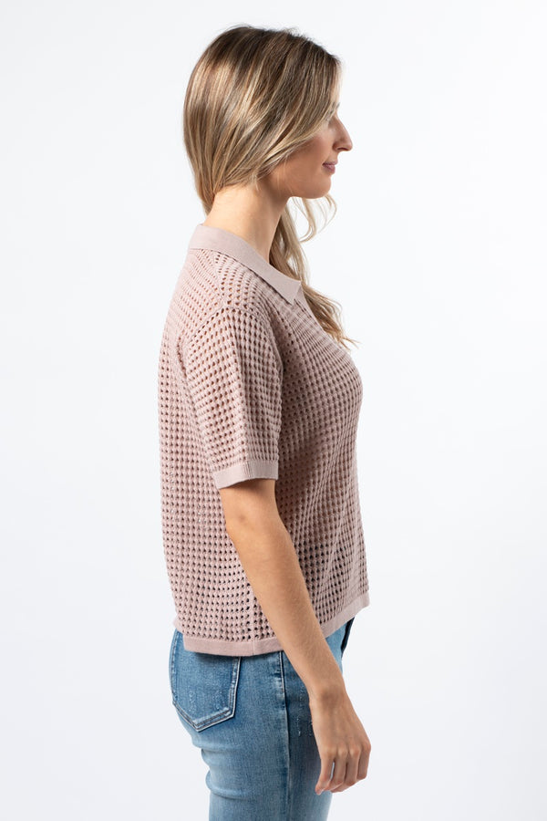 Stella + Gemma - Jonah Knit Top -  Blush