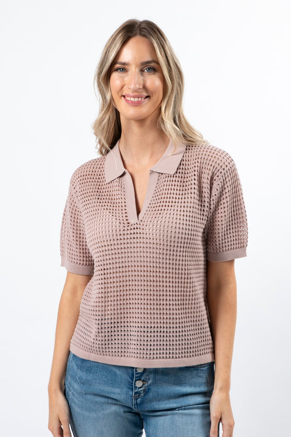 Stella + Gemma - Jonah Knit Top -  Blush