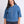 Load image into Gallery viewer, Elm - Tessa Denim Look Hoodie - Blue
