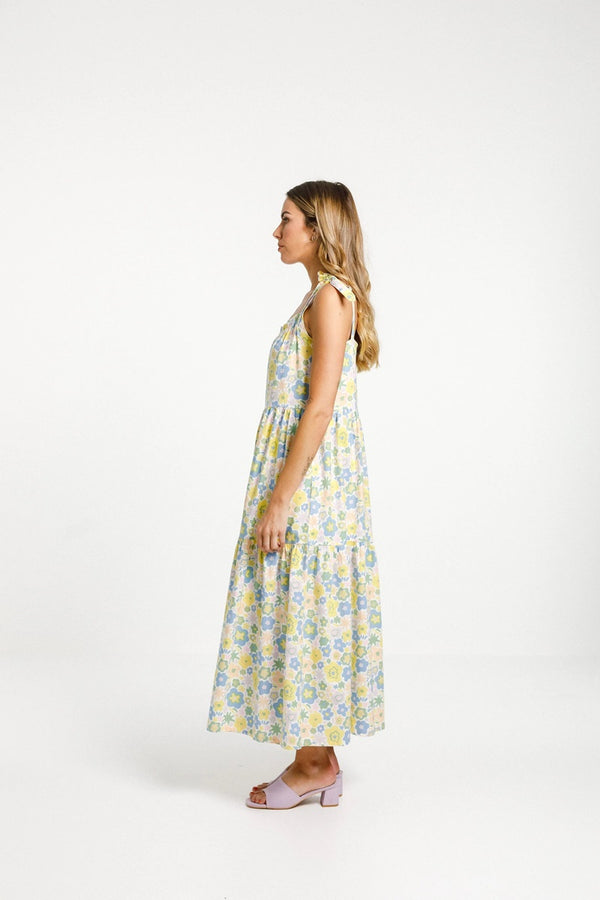 Thing Thing - Tie Up Ziggy Dress - Paradise Print