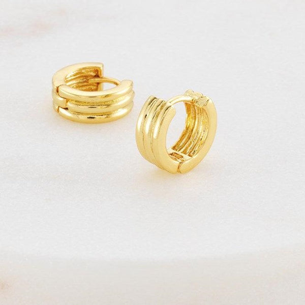 Zafino - Grace Huggie Earring - Gold