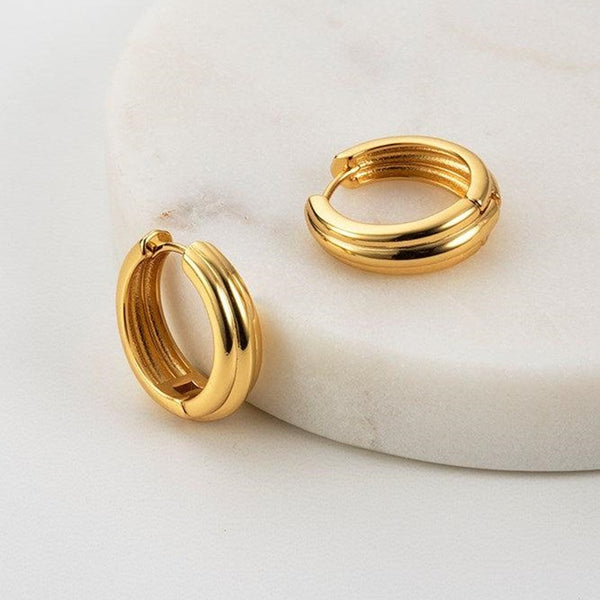 Zafino - Paris Hoop Earring - Gold