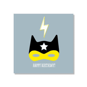 Just Smitten Mini Gift Card - Superhero Mask | milk + ginger