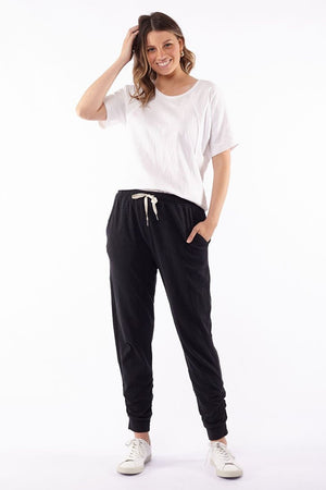 Foxwood - Reece Pant - Black | milk + ginger