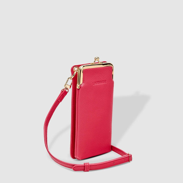 Louenhide - Billie Crossbody Phone Bag - Fuschia