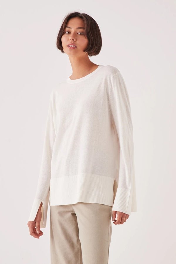 Assembly Label - Lora Knit - Antique White