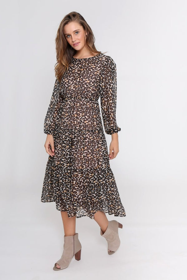 Leoni - Monroe Dress - Leopard