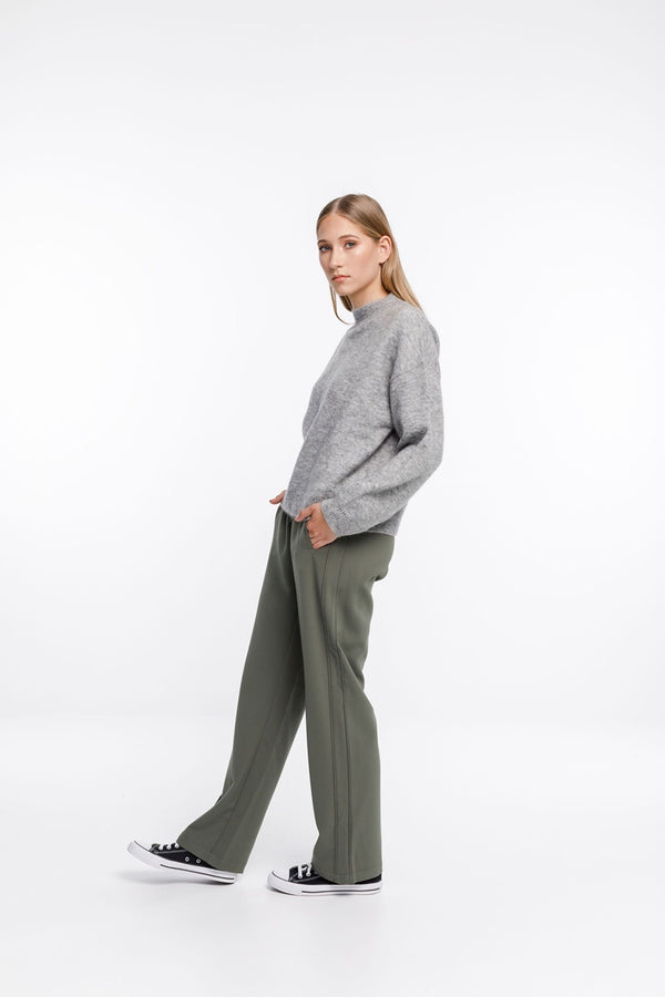 Thing Thing - Gio Knit - Grey Marle | milk + ginger