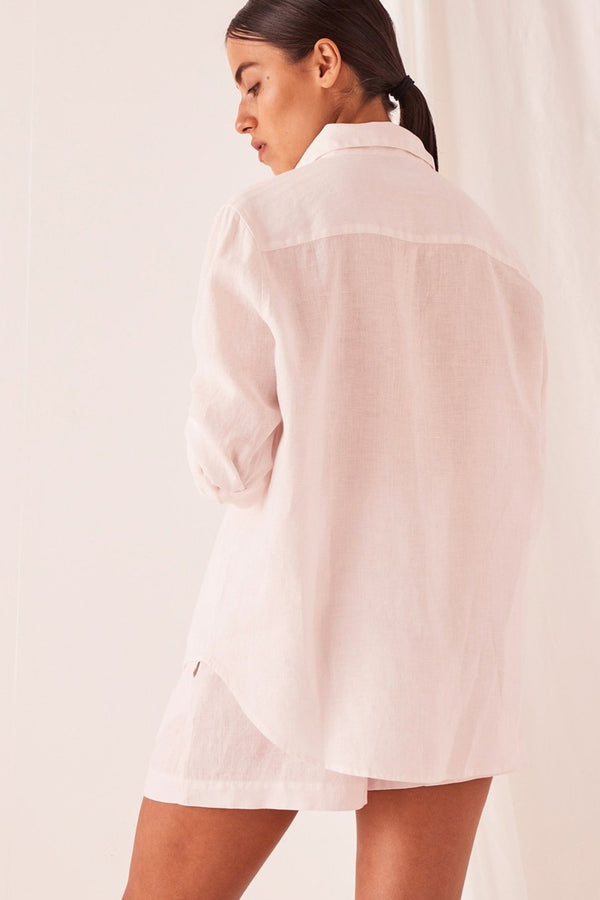 Assembly Label - Xander Long Sleeve Shirt - Pink Dew