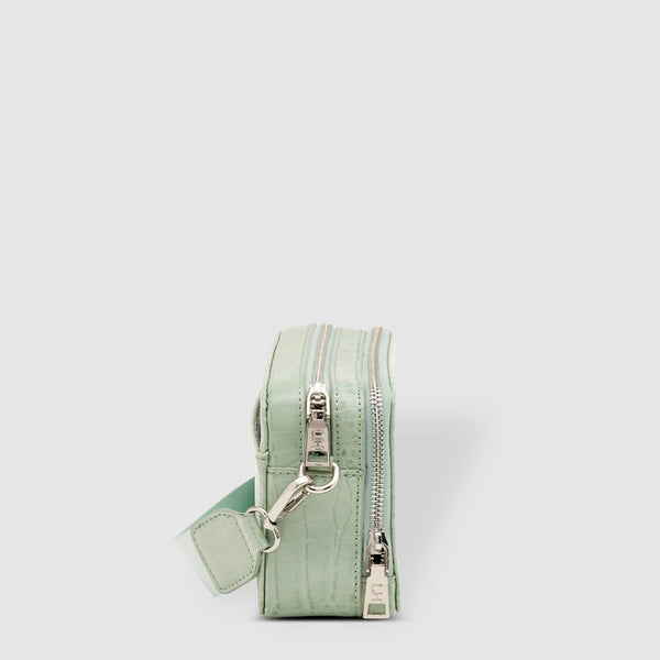 Louenhide - Celeste Crossbody Bag - Mint Croc