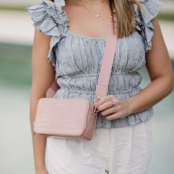 Louenhide - Celeste Crossbody Bag - Pale Pink