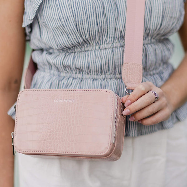 Louenhide - Celeste Crossbody Bag - Pale Pink