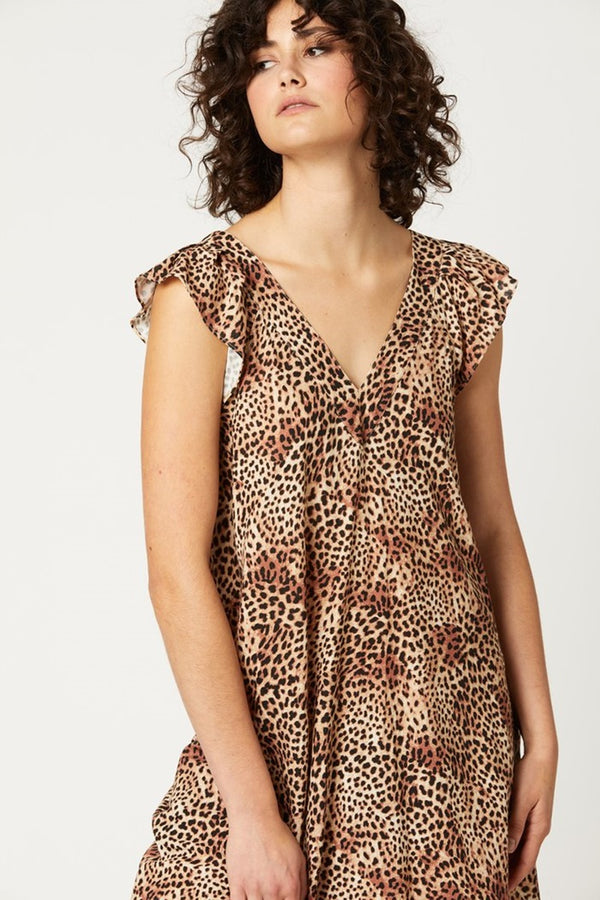 Eb & Ive - Nala Maxi Dress - Cheetah