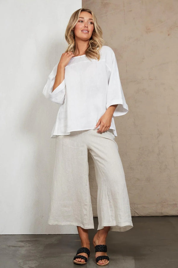 Eb & Ive - Studio Relaxed Top - Salt