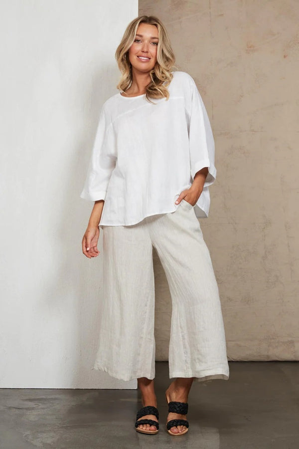 Eb & Ive - Studio Relaxed Top - Salt