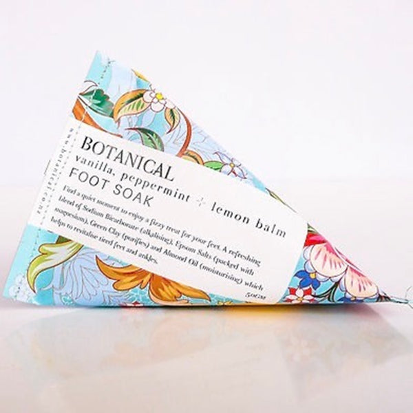 Botanical - Foot Soak Peppermint, Vanilla + Lemon Balm