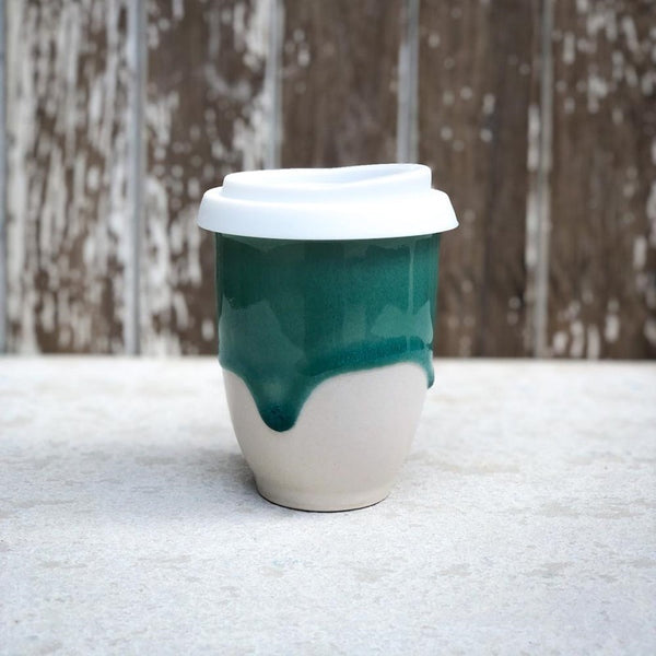 Pottery for the Planet - Medium 8oz Cup - Glacier