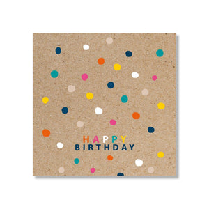 Just Smitten Mini Gift Card - Birthday Confetti | milk + ginger