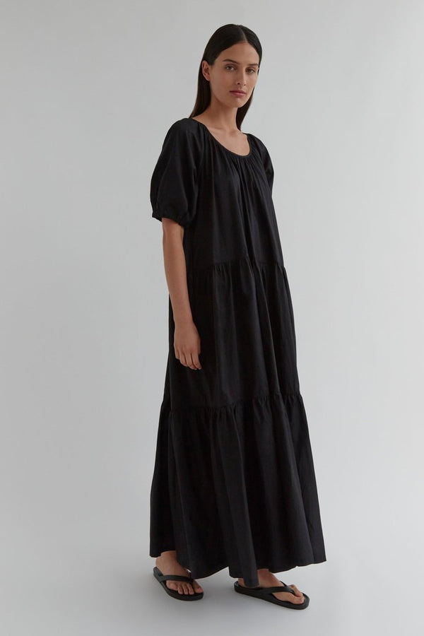 Assembly Label - Millie Tiered Dress - Black