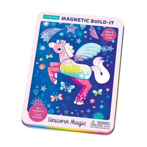 Mudpuppy - Unicorn Magic Magnetic Build-It