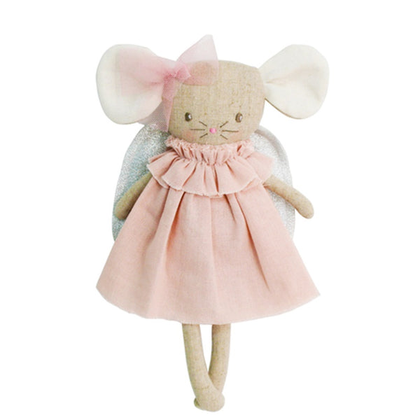 Alimrose - Angel Baby Mouse Pink Silver 25cm