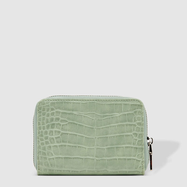 Louenhide - Eden Wallet - Croc Mint