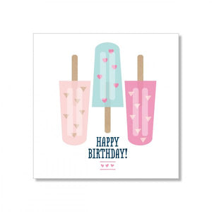 Just Smitten Mini Gift Card - Popsicle Birthday | milk + ginger