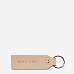 Status Anxiety - If I Stay Keyring - Tan | milk + ginger