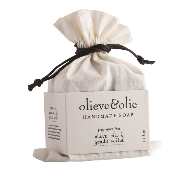 Olieve & Olie - 3 Pack Soap - Olive Oil & Goats Milk