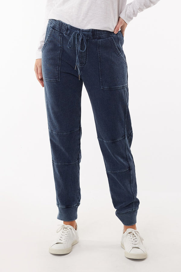 Foxwood - Annie Pant - Washed Denim | milk + ginger