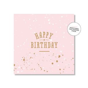 Just Smitten Mini Gift Card - Pretty Pink Birthday | milk + ginger