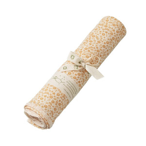 Nature Baby - Cotton Wrap - Junes Garden Straw Print | milk + ginger