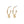 Load image into Gallery viewer, Pilgrim - Sophia Pi Earrings - Gold Plated
