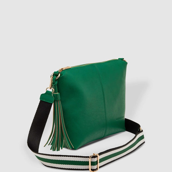 Louenhide - Kasey Crossbody - Green Stripe