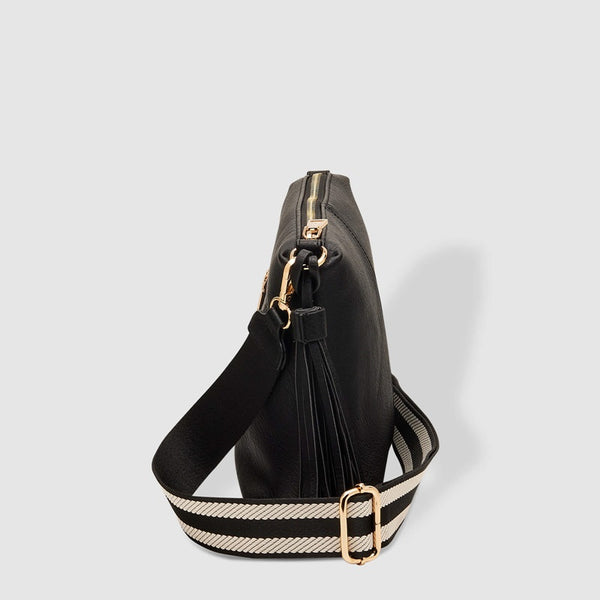 Louenhide - Kasey Crossbody - Black Stripe