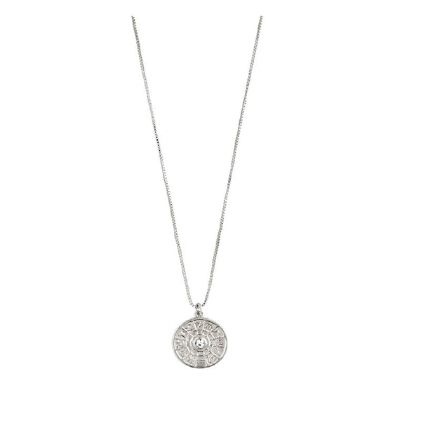 Pilgrim - Fia Necklace - Silver Plated Crystal