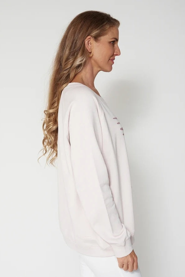 Stella + Gemma - Sweater - Lilac Ash Triangle