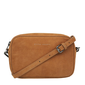 Status Anxiety - Plunder Bag - Tan Nubuck | milk + ginger