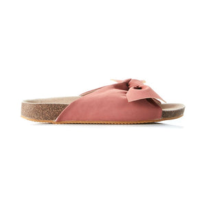 Walnut Melbourne - Somerset Bow Slide - Rose | milk + ginger